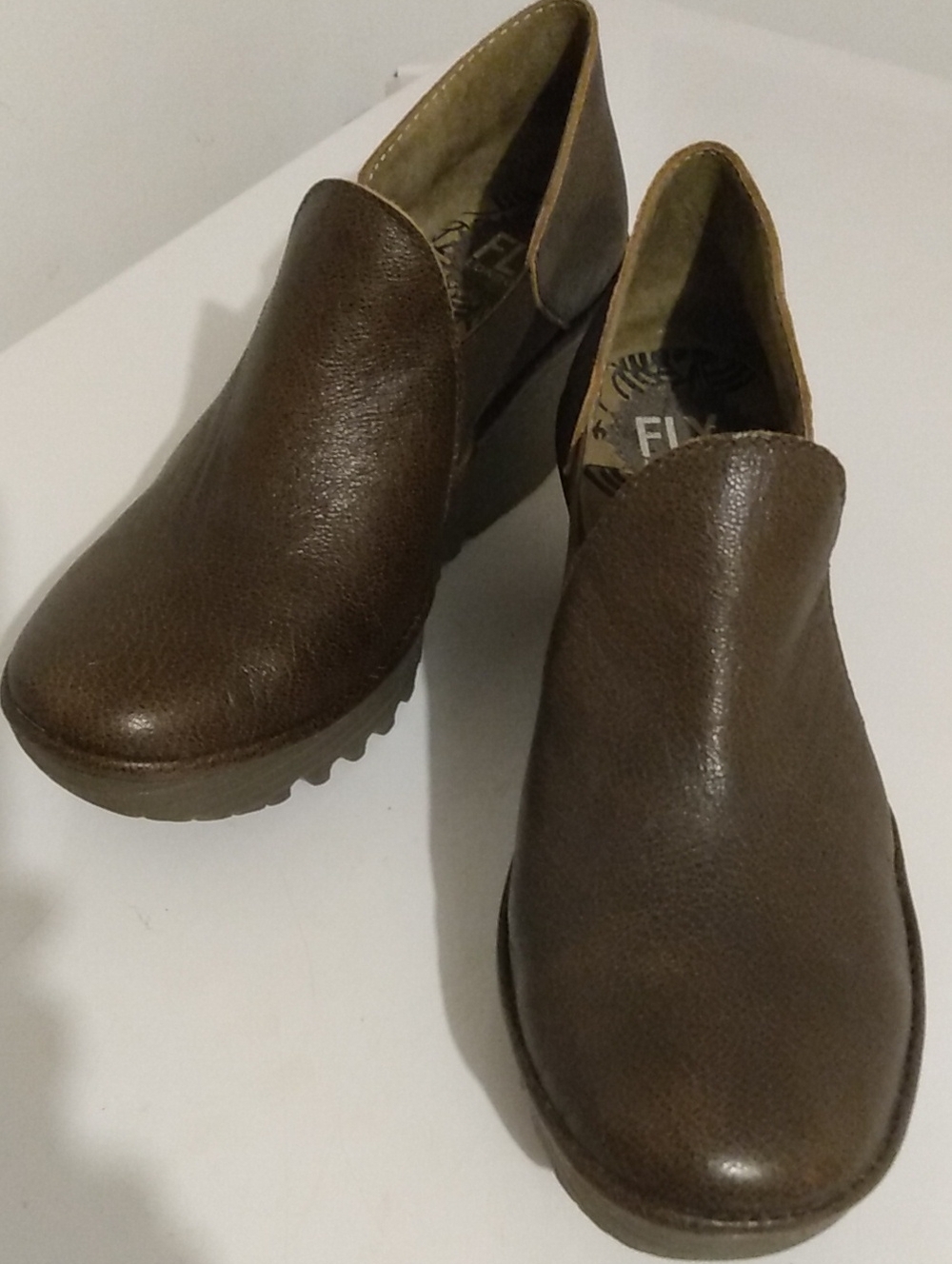 Fly London Walnut Brown Shoes